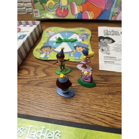 Dora the Explorer Chutes and Ladders Edition Kids Fun Easy Board Game ,Milton Br - Picture 10 of 13